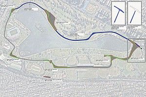 Melbourne átalakítás alatt: ideálisabb előzési pontokat alakítanak ki