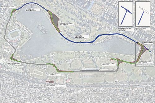 El circuito de Albert Park cambiará su trazado para la F1 2021