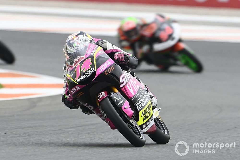 Arbolino klopt Fernandez in Moto3 GP van Valencia