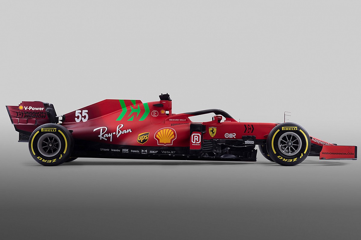 Ferrari SF21: opaca e sfumata con l'inedito verde... speranza?