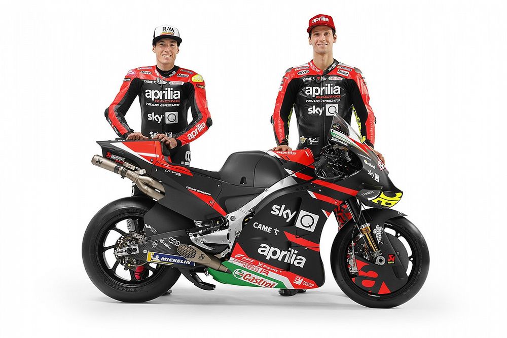 Aprilia przedstawiła zespół