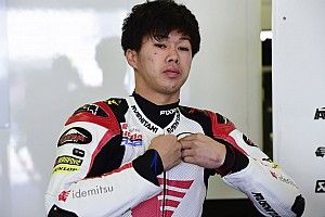 小椋藍、左足骨折により最終戦バレンシアGP欠場へ。前戦アルガルヴェ決勝の転倒で怪我