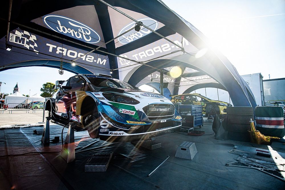 Car of Adrien Fourmaux, Alexandre Coria, M-Sport Ford WRT Ford Fiesta WRC