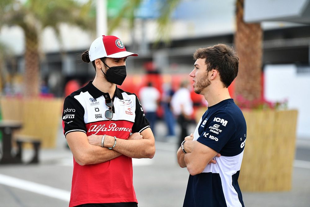 Gasly, Giovinazzi ayrıldığı için çok üzgün
