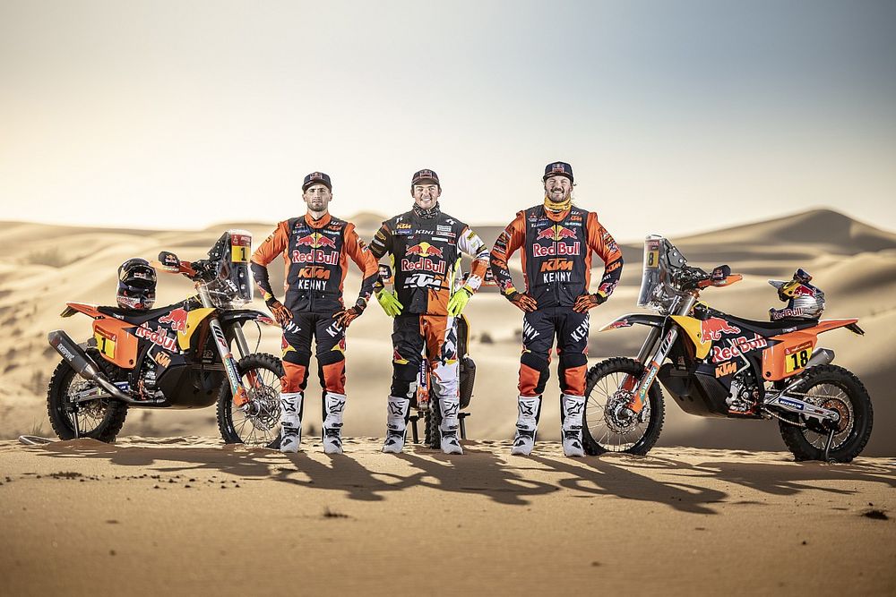 El tridente campeón de KTM para reconquistar el Dakar