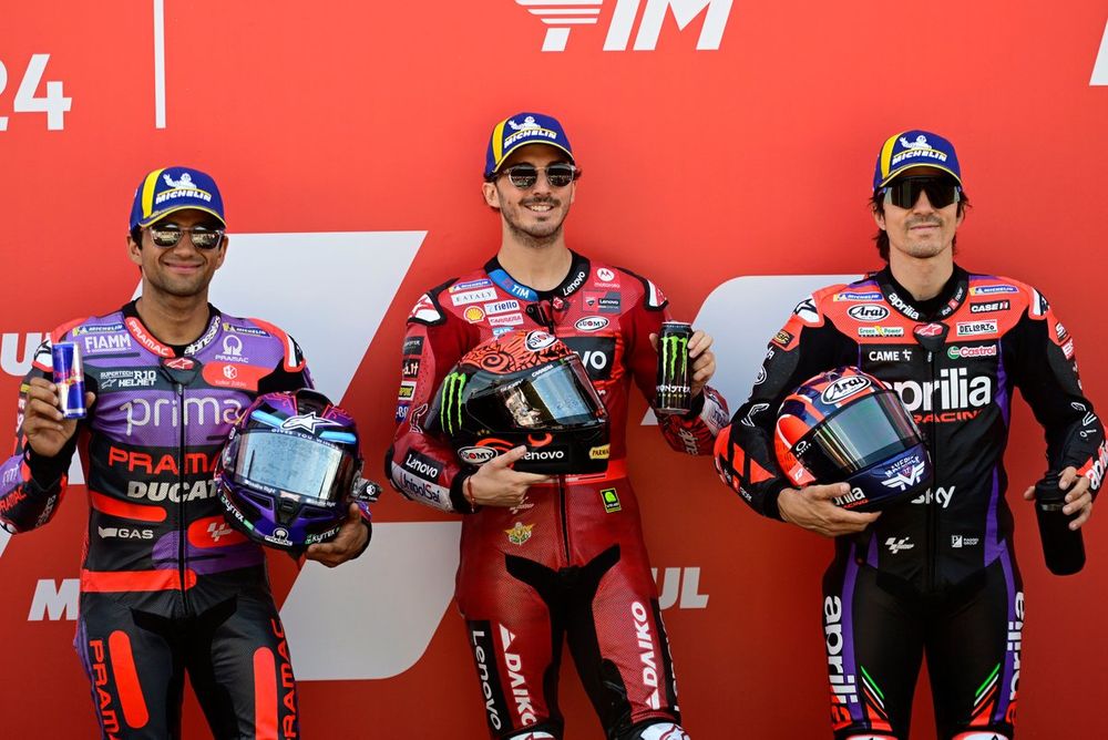 Jorge Martín, Pramac Racing, Francesco Bagnaia, Ducati Team, Maverick Viñales, Aprilia Racing Team