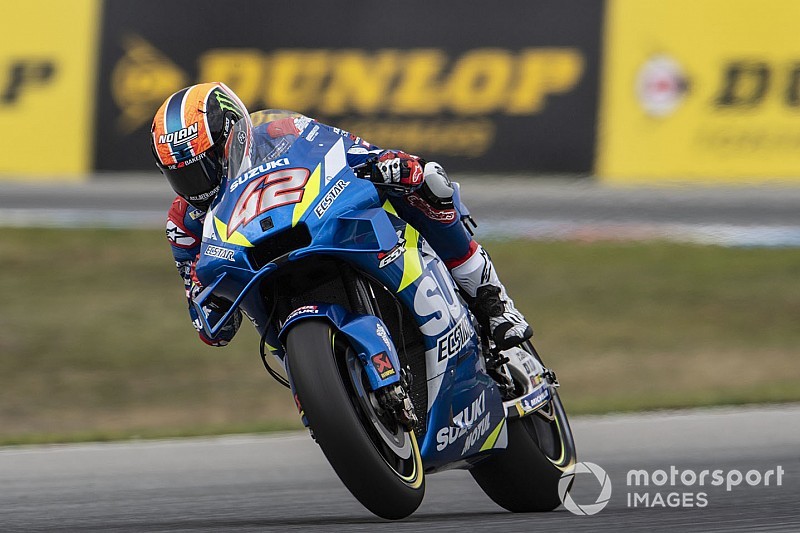 Rins: “Hubo un momento que pensé que me explotaba el neumático”