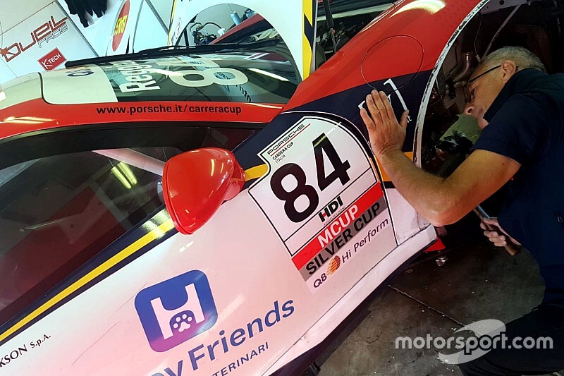 Carrera Cup Italia al Porsche Festival: Reggiani salta la qualifica