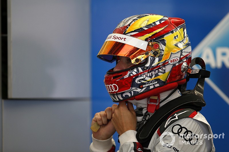 DTM Brands Hatch: Frijns snelste in regenachtige eerste training