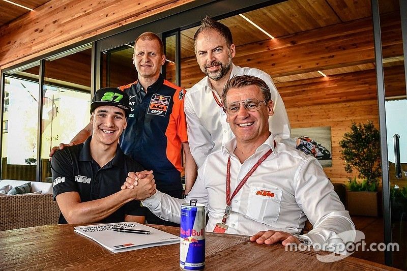 Leucona da el salto al equipo oficial de KTM en Moto2
