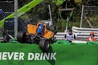 Peroni no recuerda su terrible accidente de Monza