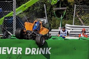 Peroni no recuerda su terrible accidente de Monza