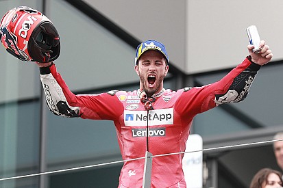 Dovizioso: "¿Un campeón? Yo no soy como un piloto que se lo escribe en el casco"