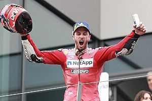 Dovizioso: "¿Un campeón? Yo no soy como un piloto que se lo escribe en el casco"