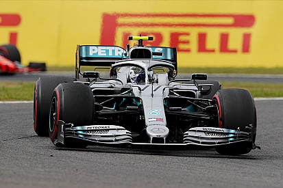 Bottas snelste in laatste training Japan, Verstappen sterk derde