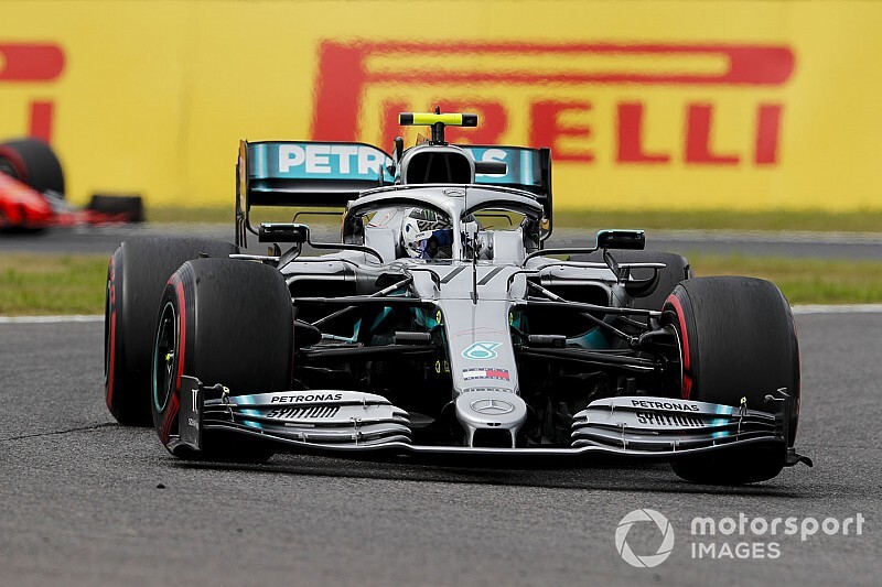 Bottas snelste in laatste training Japan, Verstappen sterk derde