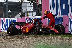Sainz over kwalificatiecrash: “Was niet eens hard aan het pushen”
