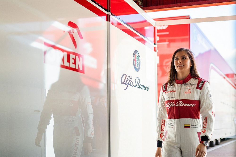 Tatiana Calderon, Alfa Romeo Racing