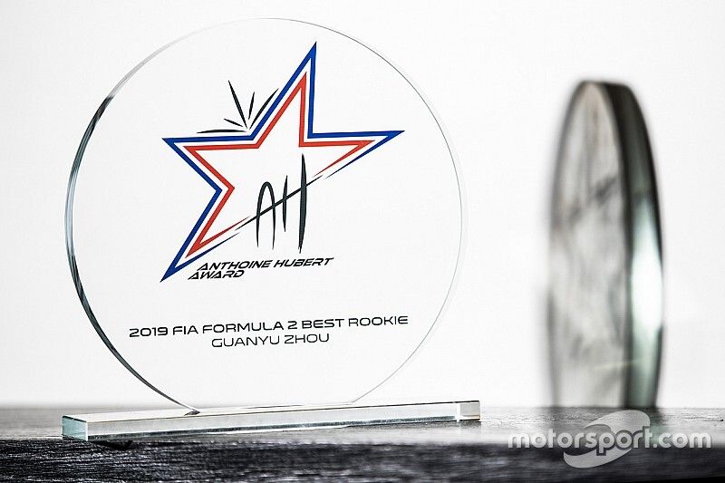 Zhou wins “emotional” Anthoine Hubert F2 rookie award