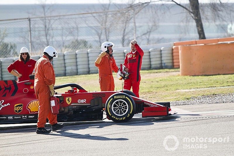 Ferrari установила причину поломки мотора на тестах Формулы 1