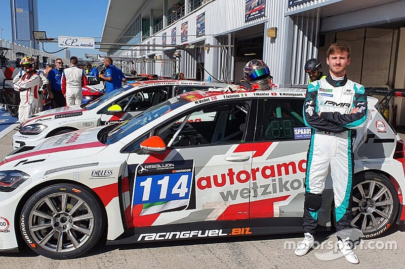 Felice Jelmini alla 24h di Dubai con la Volkswagen della Autorama