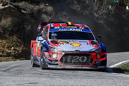 Thierry Neuville chiude in vetta la Tappa 2 del Rally di Catalogna