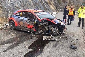 Onboard nézetből Tänak őrületes bukása a Monte Carlo Raliról