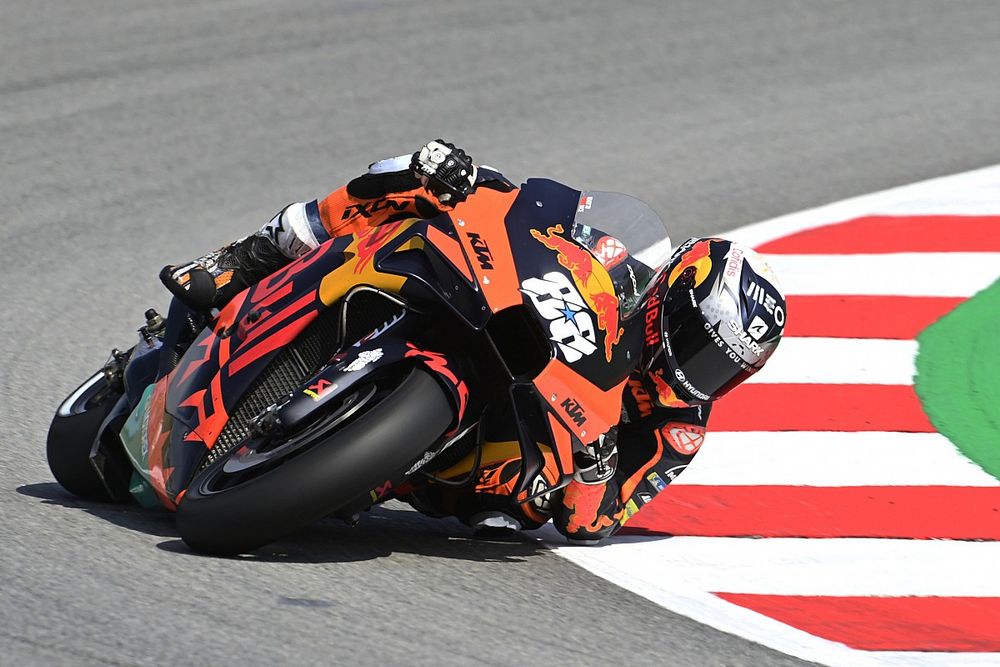 KTM a progressé grâce à des pièces prévues pour 2022