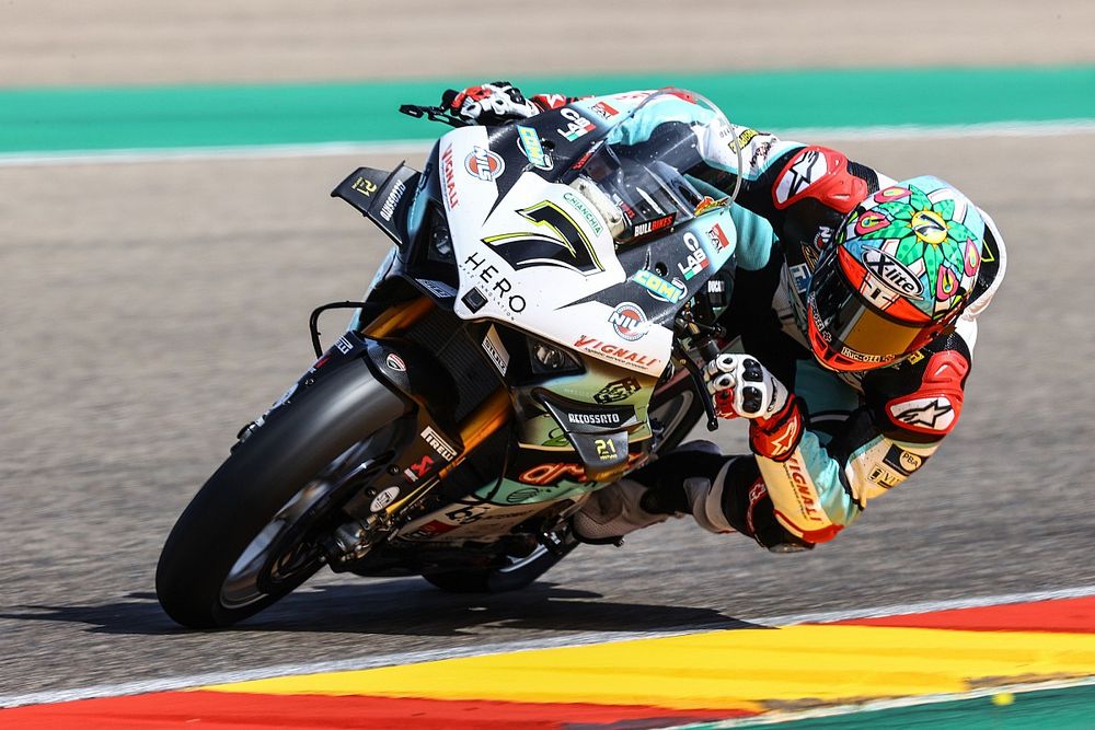 WSBK Aragon 2. antrenman: Davies lider, Toprak 8. oldu