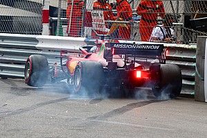 Ferrari pense que la panne de Leclerc est bien liée à son crash