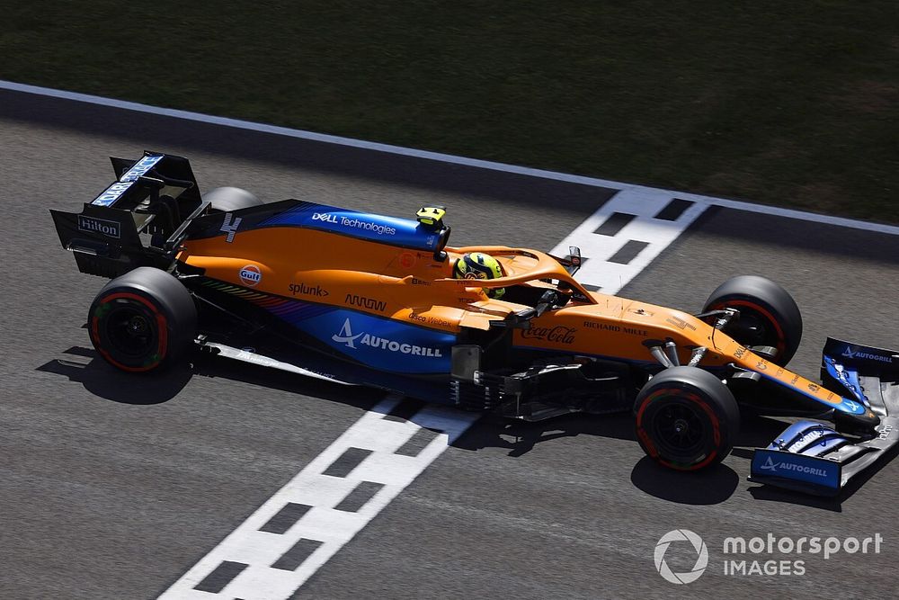 Lando Norris, McLaren MCL35M