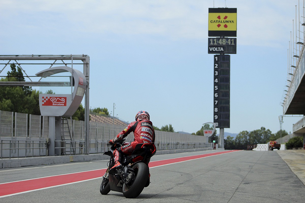 Fotos: MotoGP interrumpe las vacaciones con un test privado en Barcelona