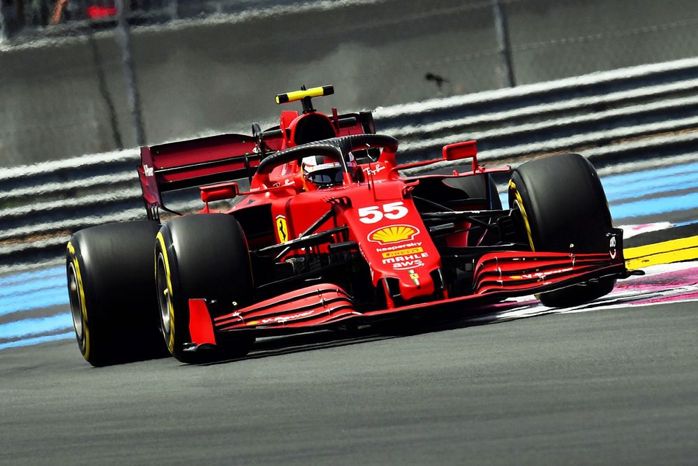 Carlos Sainz Jr., Ferrari SF21