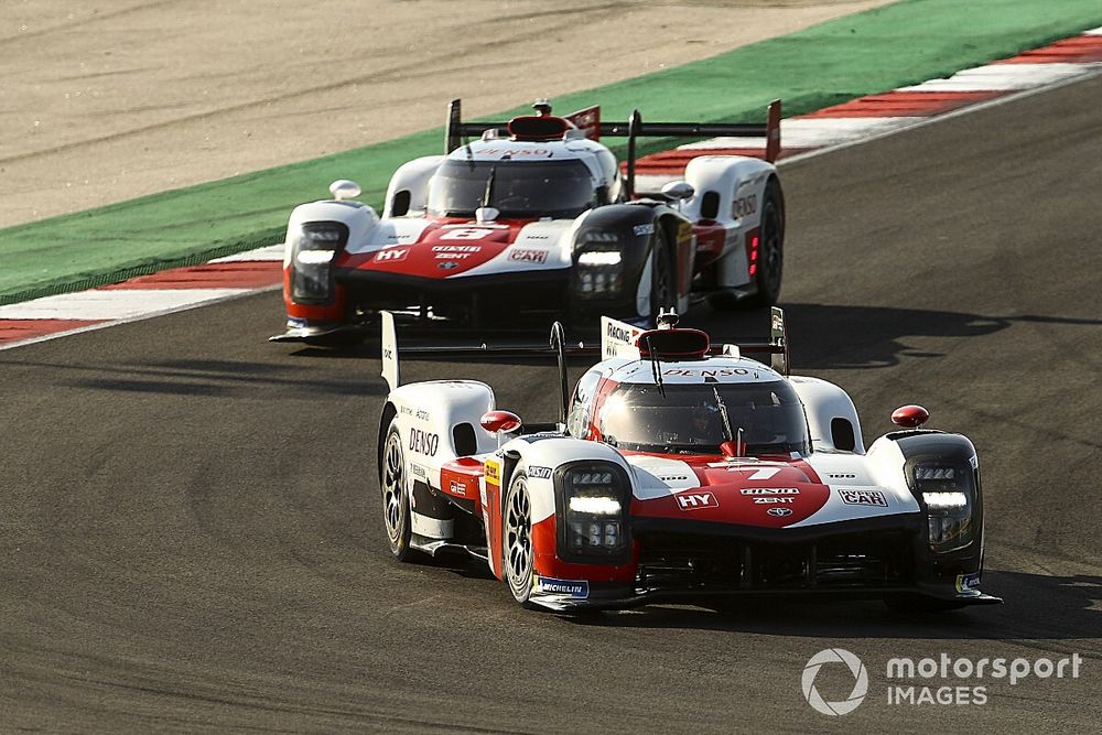 #7 Toyota Gazoo Racing Toyota GR010 - Hybrid: Mike Conway, Kamui Kobayashi, Jose Maria Lopez 