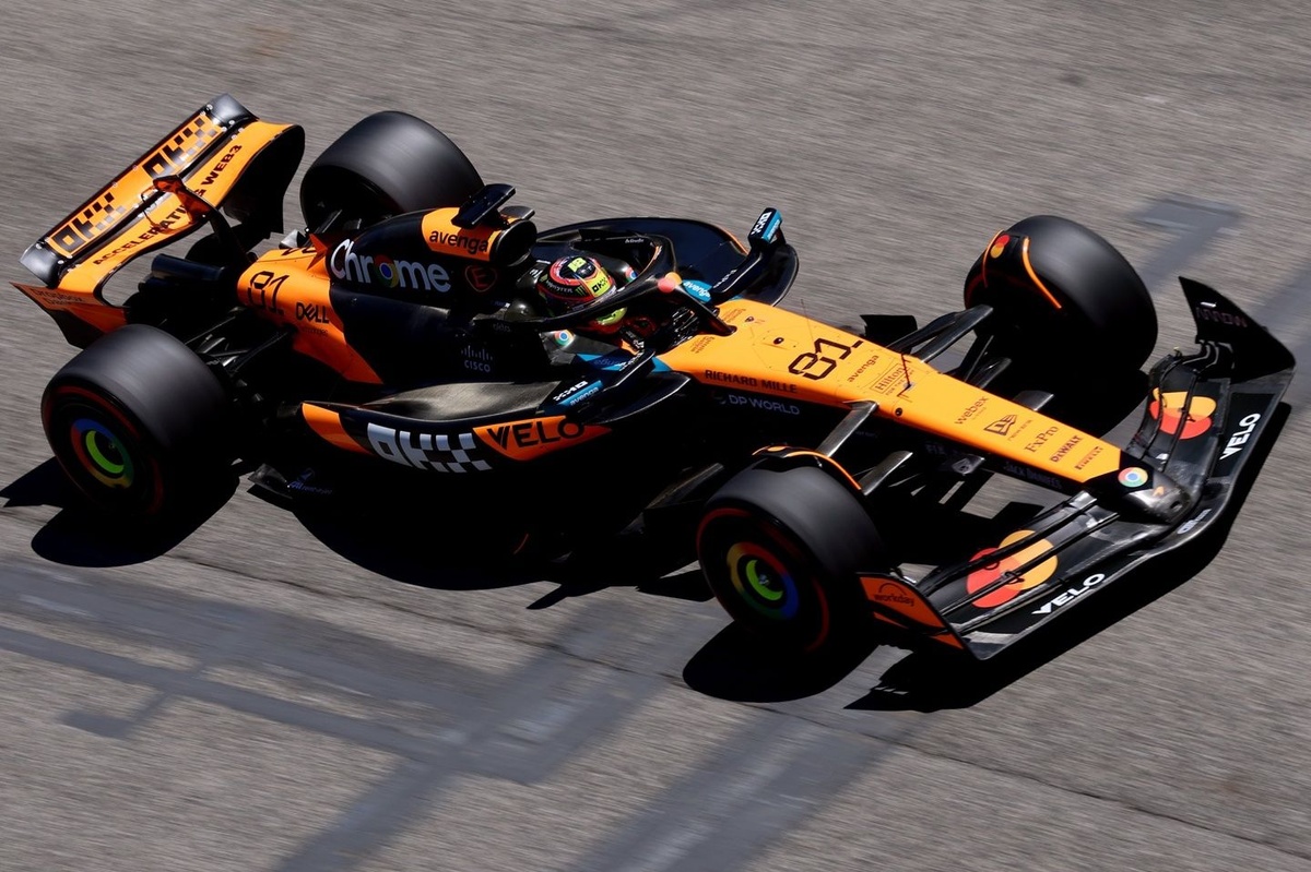 F1 | Imola, Libere 1: Piastri nella doppietta McLaren, Hamilton 5° con la Ferrari