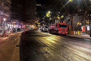 Mónaco trabaja en su nuevo asfalto para F1