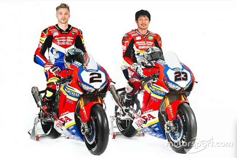 Leon Camier, Honda et Ryuichi Kiyonari, Honda