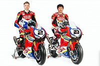 Honda présente la moto de son retour officiel en Superbike