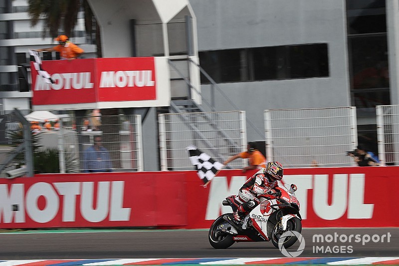 Troisième top 10 de suite pour Nakagami en Argentine