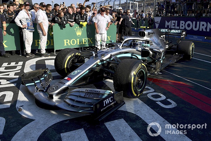 A Mercedes szerint Bottas hibátlan volt, aki kegyetlenül elbánt a mezőnnyel