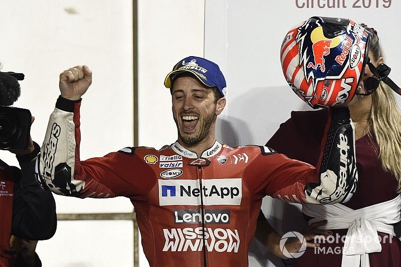 Podio: Andrea Dovizioso, Ducati Team