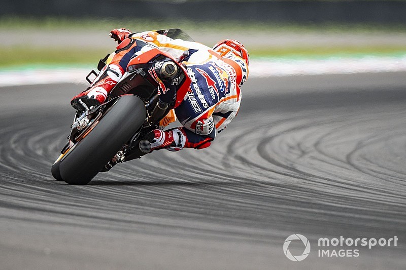 Márquez lidera la tercera práctica en Termas