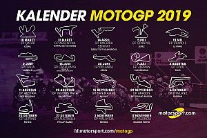 RESMI: Kalender MotoGP 2019