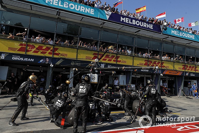 Haas y el 'deja vù' de las tuercas en Australia