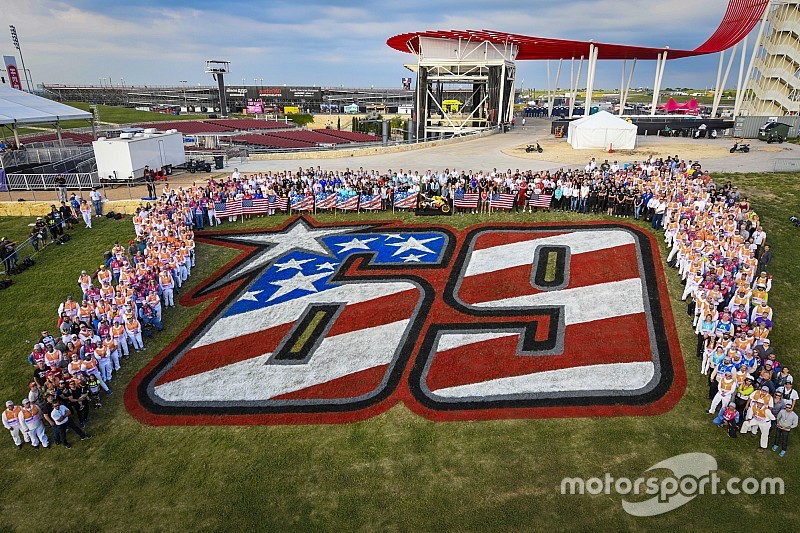 Photos - Au GP des Amériques, l'hommage à Nicky Hayden