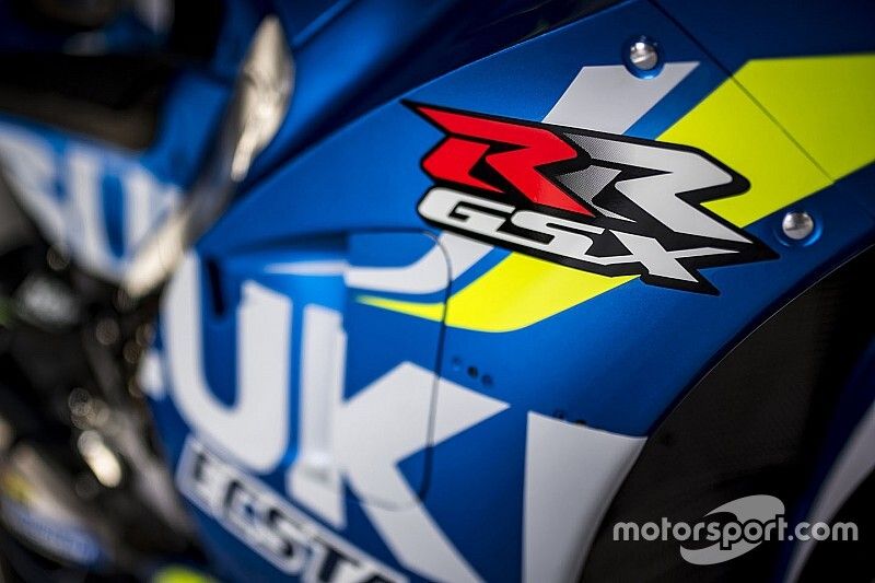 Detalle de la Suzuki GSX-RR 2018, Team Suzuki MotoGP