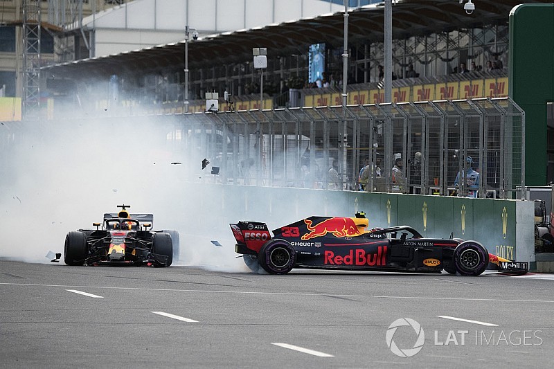 Verstappen: "Mi sono spostato troppo a Baku? Non mi interessa!"