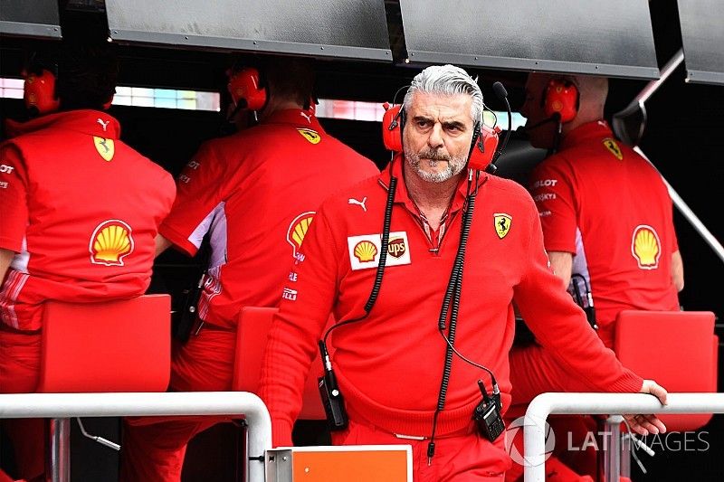 Maurizio Arrivabene, director del equipo Ferrari