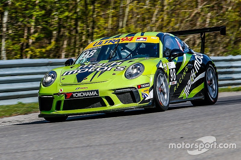 Robichon dominates Porsche GT3 Cup Canada races at CTMP