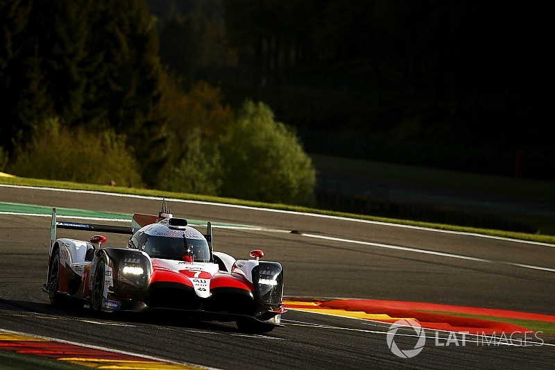 Toyota domina classificação em Spa